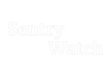 Sentry Watch - White Transparent Logo